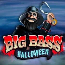 Big Bass Halloween logo by Pragmatic Play at Fridayroll CasinoBig Bass Halloween